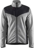 Blåkläder Blaklader 5942-2536 Gebreid vest met softshell - Grijs mêlee/Zwart - XS