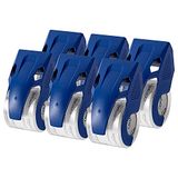 Amazon Basics Tape dispenser, pakkettape, voor verzending, verhuizing en opslag, 6 stuks, 10,9 cm x 6,7 cm x 5,9 cm