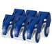 Amazon Basics Tape dispenser, pakkettape, voor verzending, verhuizing en opslag, 6 stuks, 10,9 cm x 6,7 cm x 5,9 cm
