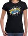 Bellatio Decorations Beterschap Word Snel Beter Cadeau Shirt Zwart Voor Dames - Beterschap Kado T-shirt XS