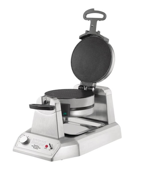 RVS Ijshoorn Maker - Rond - Dubbel - 120 hoorntjes/uur