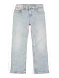 Calvin Klein Girls Straight Andrew Wash Jean