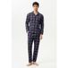 Mey pyjama yacht blue, Ruit