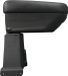 Armsteun AutoStyle Armsteun Kunstleder Zwart passend voor Renault Captur 2013-