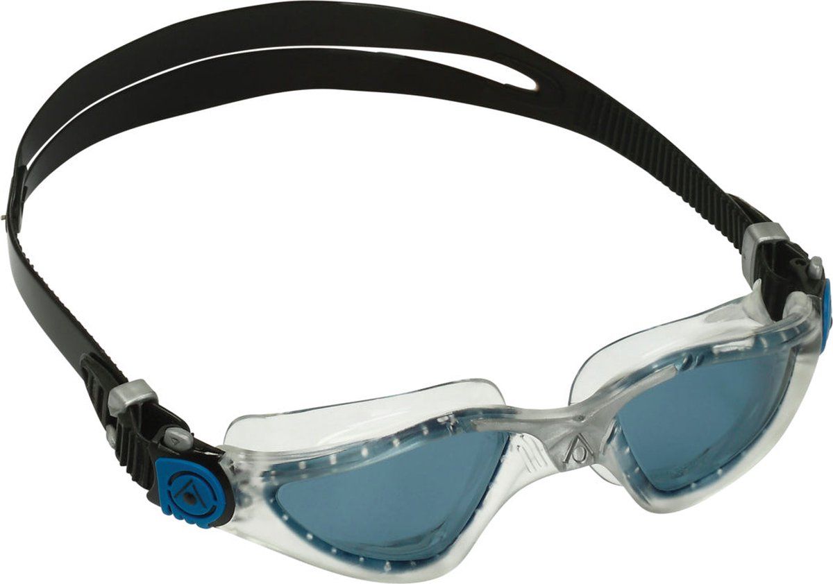 Aquasphere Kayenne Zwembril - Volwassenen - Dark Lens - Petrol/Zilver