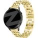 Bandz Bracelet acier 'Double Chains' Garmin Venu 2 Plus (or)
