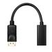 HDSupply DA055 Adapter DisplayPort - HMDI Pigtail (DisplayPort stekker naar HDMI-bus), 0,10 m, zwart