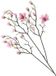 Bellatio Design Kunstbloemen Magnolia tak Osaka - 123 cm - Roze
