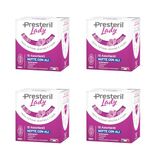 Lady Presteril, Outdoor binding met vleugels van 100% biologisch afbreekbaar katoen, 4 verpakkingen van elk 10 stuks (in totaal 40 stuks)