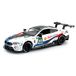 TURBO CHALLENGE - BMW M8 GTE 24H VAN LE MANS - Die Cast - 029077-1/32 - Retro-Friction Auto - Wit - Metaal - Kinder Speelgoed - Cadeau - Miniatuur - Vanaf 4 jaar