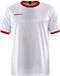 Craft Progress 2.0 Shirt Korte Mouw Heren - Wit / Bright Red