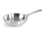 Lacor - 45422 Foodie braadpan, roestvrij staal 18/10, anti-aanbaklaag, ergonomische handgreep, natuurlijk en milieuvriendelijk, compatibel met alle warmtebronnen, ovenbestendig