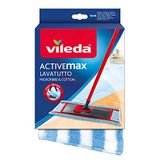 Vileda LavaTutto vervangende hoes van katoen en microvezel, vervanging voor LavaTutto Vileda vloerdweilsysteem, maximaal absorptievermogen en reiniging