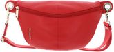 MANDARINA DUCK Leren gordeltas schoudertas Mellow Leather Bum Bag Diva rood