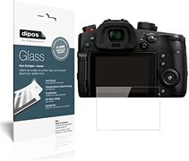 dipos I 9H pantserfolie, compatibel met Panasonic Lumix GH5 II, beschermfolie, displayfolie