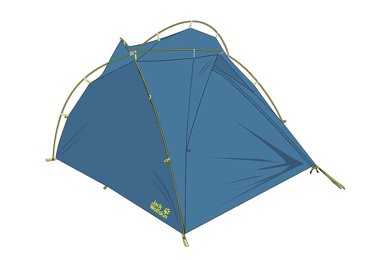 Jack Wolfskin Exolight II, steel blue