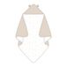 HERDING Little Bear 80 x 80 cm Katoen Beige