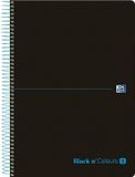 Oxford European Book Black & Colours Zwart A4 5 Stuks