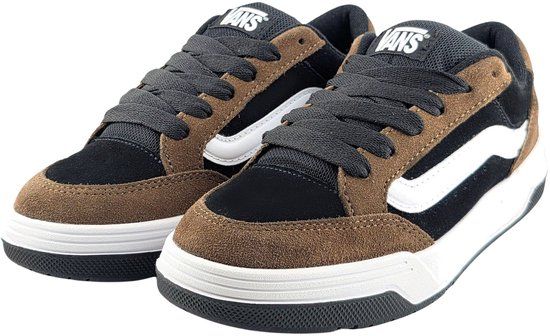Vans Hylane Sneakers Junior Bruin/Zwart/Wit Suède Maat 38