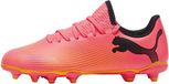Puma Future Play FG/AG Fußballschuh Junior Rosa-Gelb-Schwarz