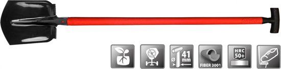 Polet Drentse bats Professional met fibersteel - 26.5cm