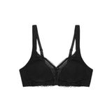 Triumph bh zonder beugels Modern Lace + Cotton 105C Zwart