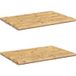 Maison Exclusive - Tapis de bain 2 pièces 50x35 cm bambou