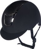 HKM Veiligheidshelm cap Carbon Professional zwart maat L (59-61 cm)