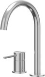IVY Concord Wastafelkraan - 2-Gats Bladmontage - Geborsteld RVS 316