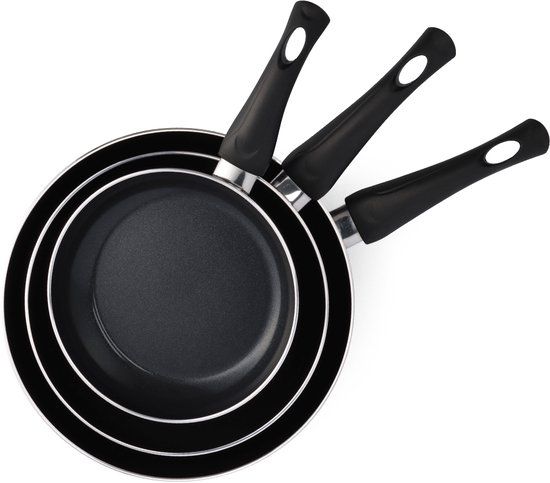 BK Brilliant Koekenpannenset - 3-delig - Inductie - PFAS-vrij