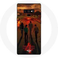 Maniacase Hoesje voor Samsung Galaxy Note 9 Stranger Things Seizoen 4 Poster Art New Theory Crew