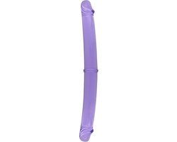 Twinzer Dubbele Dildo Paars - 40 cm