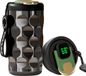 Mug à café, écran numérique, bouteille thermos, 410 ml, mug de voyage, fabriqué en acier inoxydable 316, mug isotherme, mug de voyage étanche avec couvercle, tasse pour café, eau et thé.