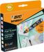BIC Intensity Paint Markers - Pastel Verfstiften - Stiften voor Kinderen en Volwassenen - Diverse Pastel Kleuren - Watervaste Marker met Medium Pun - 8 stiften