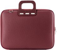 Bombata Trama Laptoptas met Vlechtpatroon - 13 / 14 inch - Dames - Bordeaux Rood
