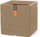 Capi Europe Bloempot vierkant Rib NL 40x40cm Beige
