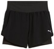 Puma Dames W Dreamrun 2-in-1 3'' DryCELL Short - L - Puma Black
