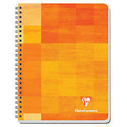 Clairefontaine Dubbelspiraal schrift Wit Geruit 165 x 210 mm 165 x 210 mm 90 gm 90 vellen