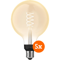 Philips Hue Filament White Globe XL E27 - 5-pack
