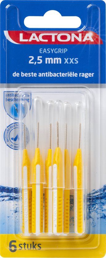 Lactona Ragers Easygrip XXS 2,5 mm - Tandenrager - 7 stuks