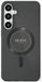 Guess IML Rhinestones Back Cover Geschikt voor Samsung Galaxy S25 - Zwart