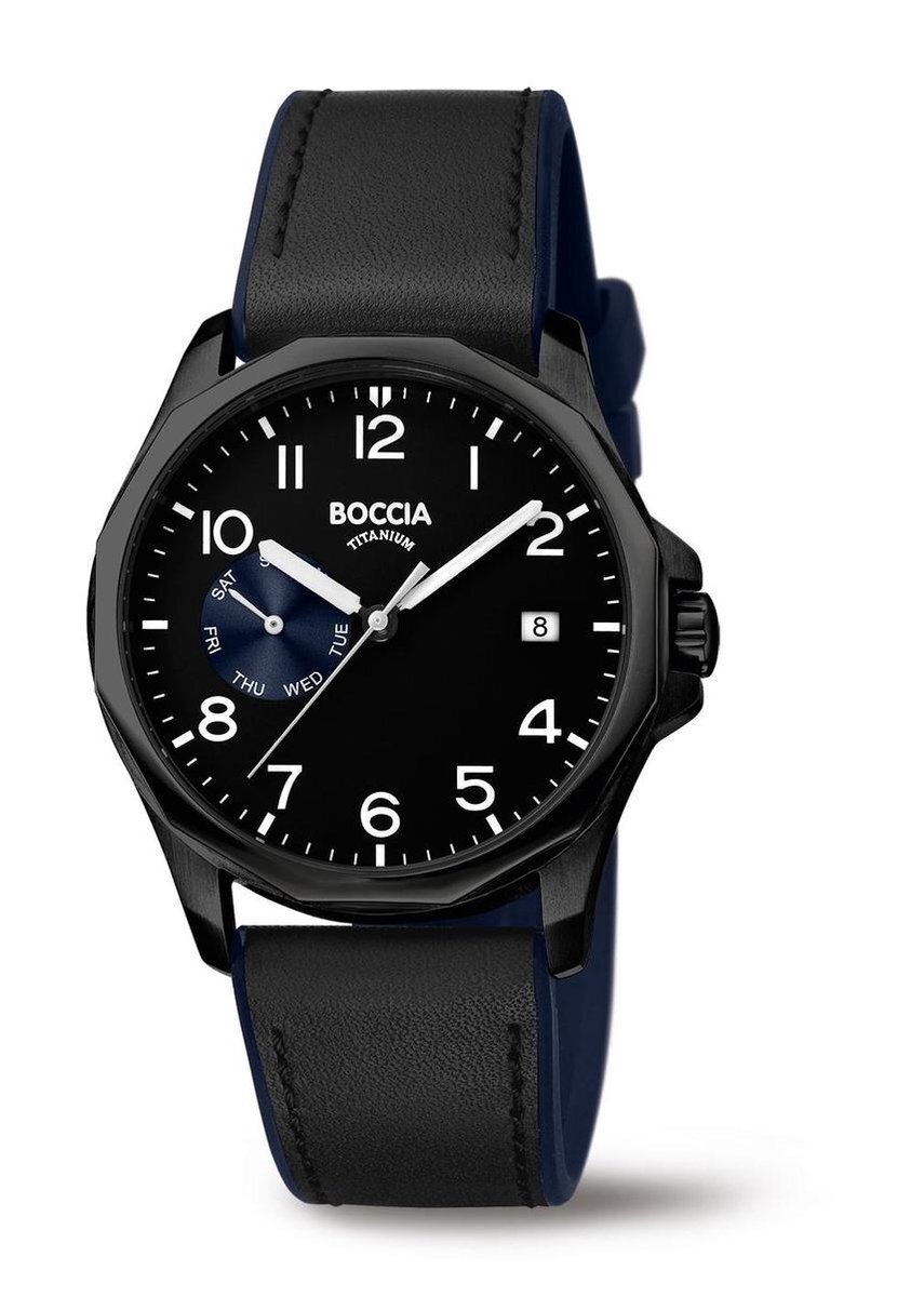 Boccia Titanium 3644.03 Heren Horloge 40 mm