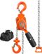 VEVOR Mini Hefboomtakel 0,25T Draagvermogen Kettingtakel 260N Trekkatrol 1,40m Hefhoogte Rateltakel