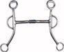Filetto HKM Western Snaffle Bit met Shanks Billy Allen 125mm