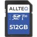 Allteq ALLSDX512G-100/80V30 512 GB SDXC Geheugenkaart