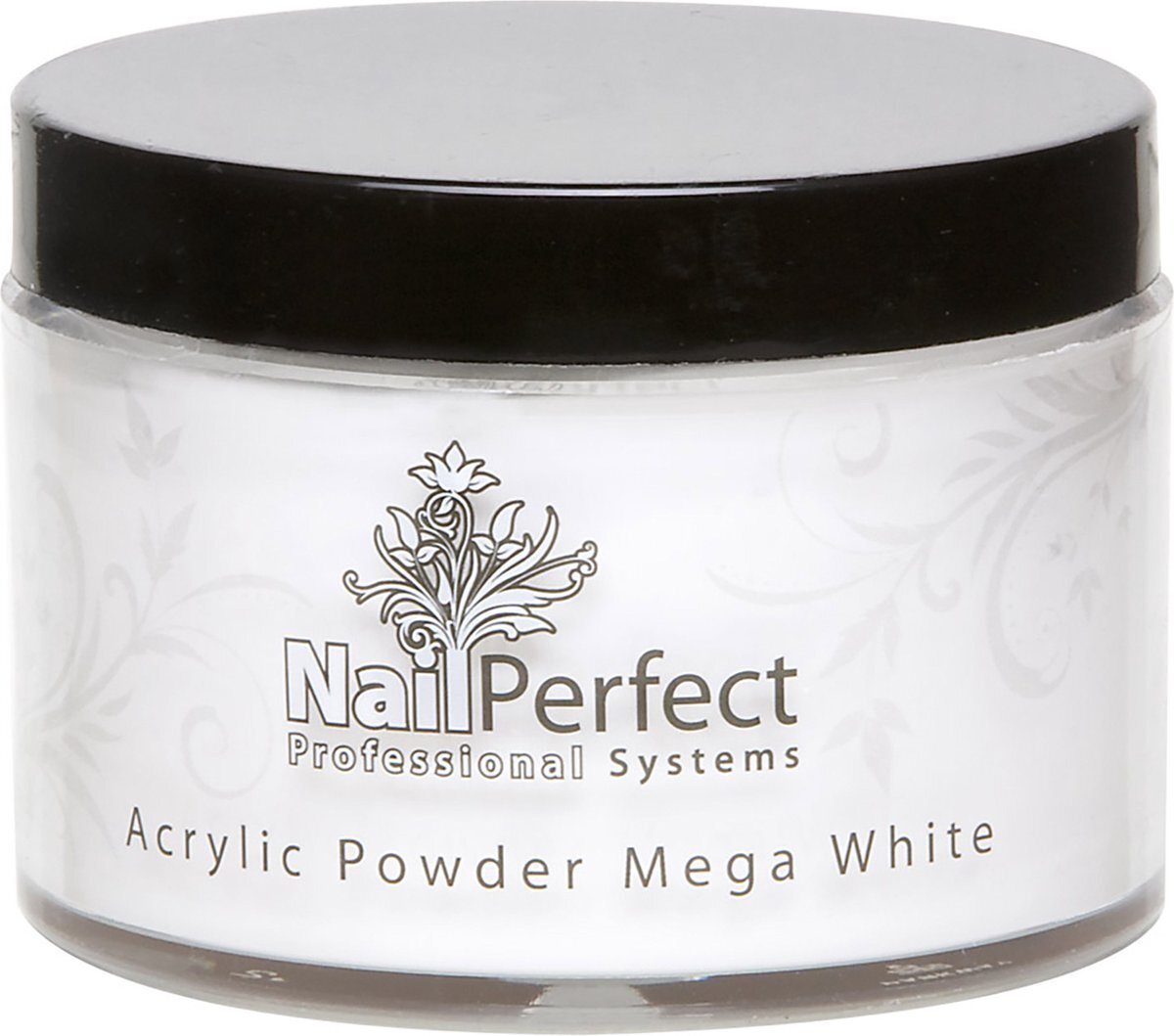 Nailperfect Nail Perfect - Basic Acrylic Powder - Mega White - 100 gr