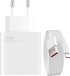 Xiaomi 120W USB-A Adapter with USB-C Cable 1 Meter - White