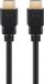 Goobay 58264 câble HDMI 2 m HDMI Type A (Standard) Noir
