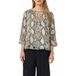 s.Oliver Chemisier Beige Taille : 40 | Chemisier Femme Outlet | Marron