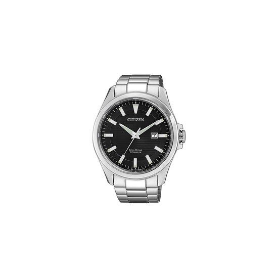 Citizen BM7470-84E Titanium Herenhorloge - Zwart